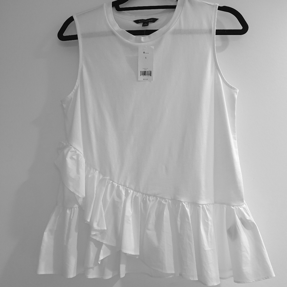 Banana Republic white blouse size S